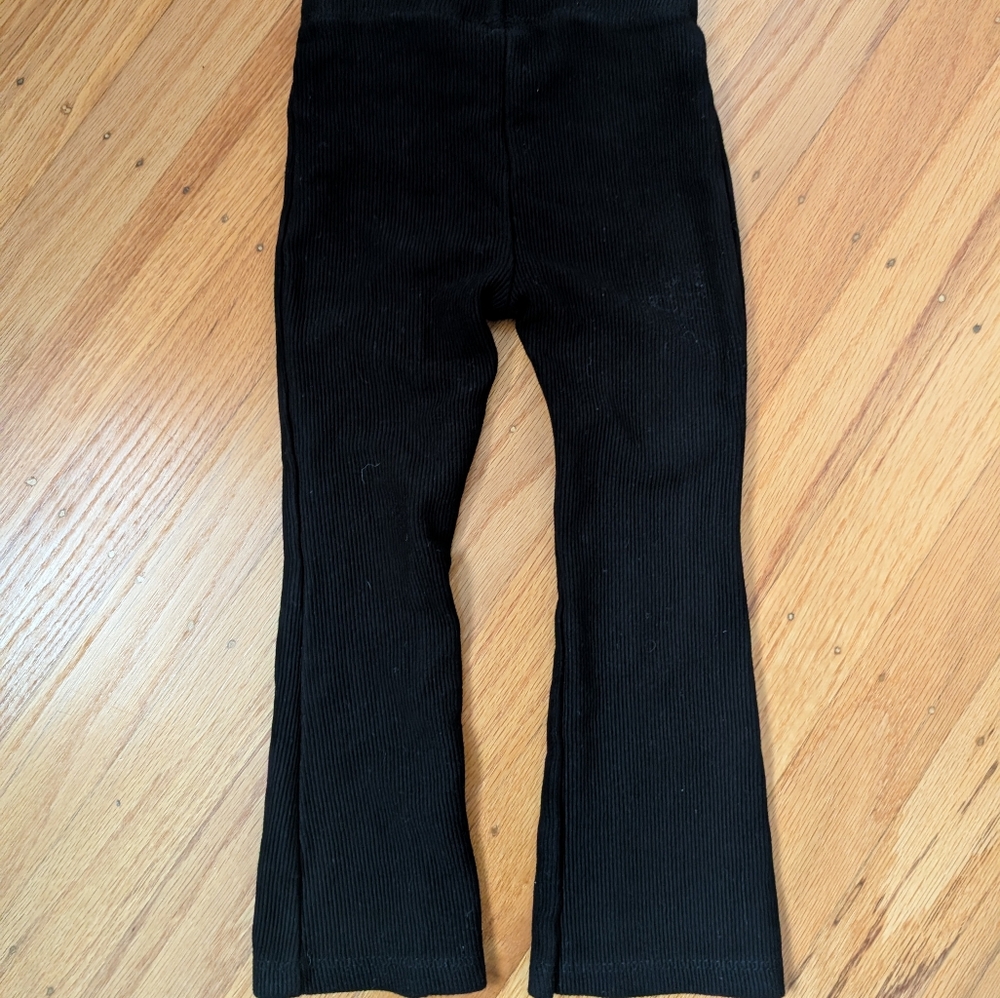 Zara Kids Black Corduroy Trousers - Picture 2 of 3